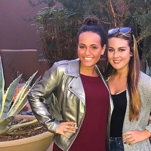 Urban Outfitters Light Gold Leather Jacket